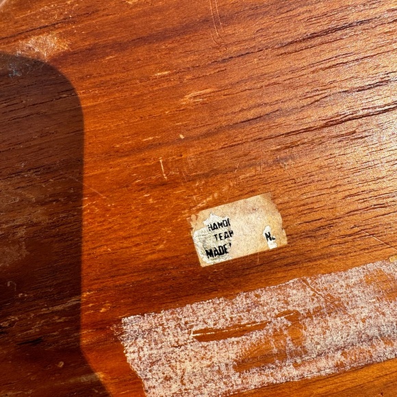 Vintage Elegant teak Bowl - Picture 7 of 10